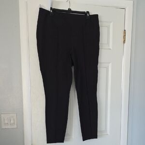 Nine West Skinny High Rise  Black Ankle Pants